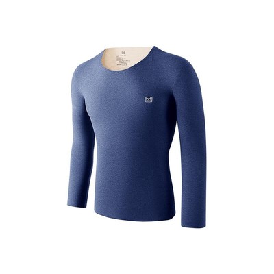 猫人无痕保暖内衣男上衣单件打底