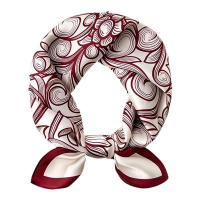 真丝桑蚕丝护颈围脖子丝巾搭配