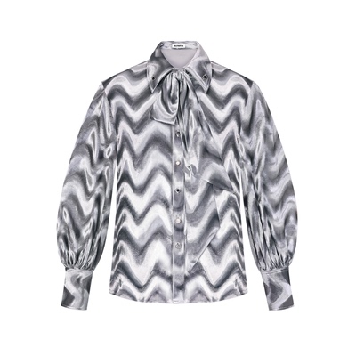 山谷少年复古法式高级长袖衬衫