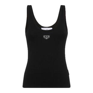 PHILIPP PLEIN 经典徽标休闲女士无袖背心