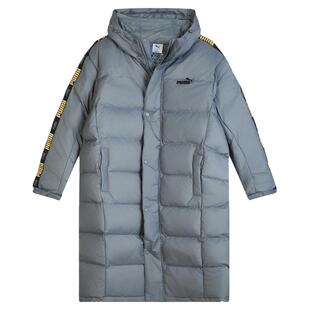 防风拒水600蓬80绒长款羽绒服男女款PUMA彪马冬季鸭绒外套 635856