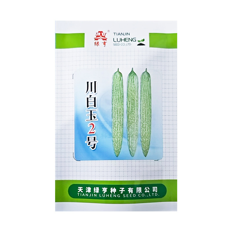 中农绿亨川白玉2号苦瓜种子春秋耐热白绿皮凉瓜白玉苦瓜蔬菜种籽