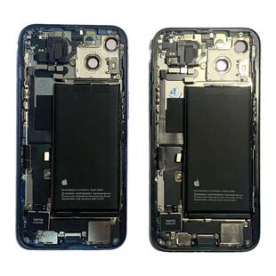 适用苹果13后壳13pro中框iPhone 13PROMAX原装拆机13mini后盖总成