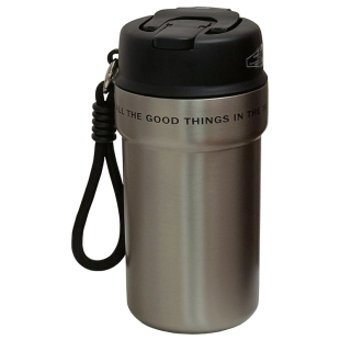 简约ins风复古咖啡杯文艺高颜值高档便携双饮不锈钢保温杯水杯子