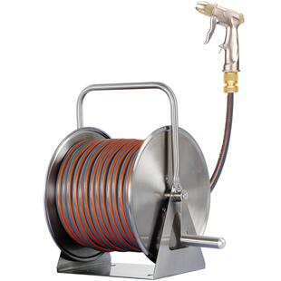 金属水管收纳架车卷管器洗车水枪套装高压自来水枪头浇花软管家用