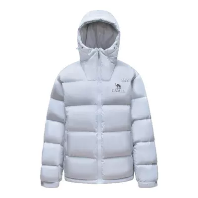 骆驼黑钻5女装羽绒服冬季2025情侣同款保暖连帽面包服羽绒外套男