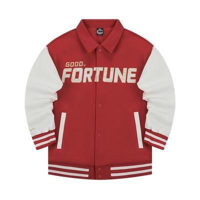 361度男装2025秋冬新款绒里夹克宽松舒适运动外套