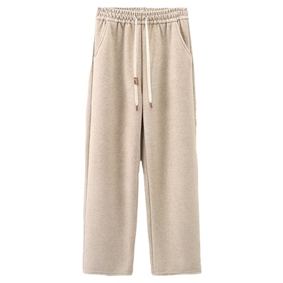 宛宛家直筒卫裤百搭时尚