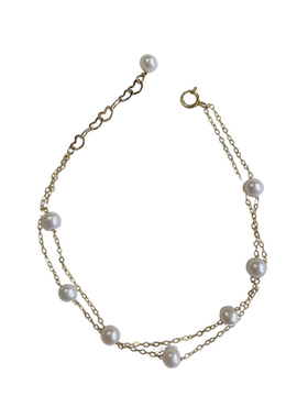 yz手作极简精致美国天然淡水珍珠