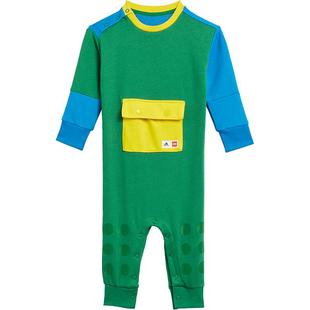 Adidas/阿迪达斯正品INF LEGO ONESIE婴童装训练运动连体衣GN6697