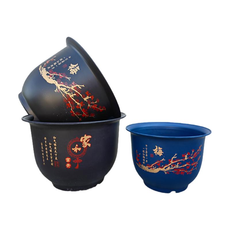 仿陶瓷加厚紫砂中国风特大号高档