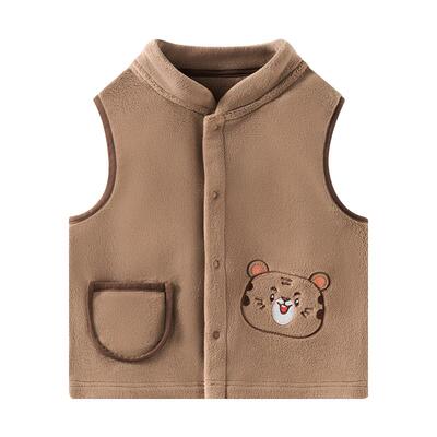 欧孕宝宝马甲加绒加厚秋冬外穿