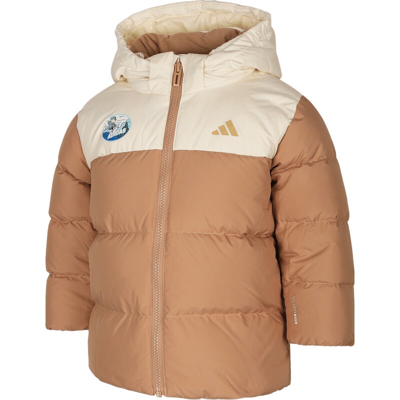adidas阿迪达斯男婴童运动休闲保暖连帽羽绒服外套KC5394