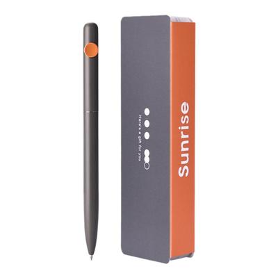 【唐艺昕同款】never小豆笔自然系列金属笔送人礼物子弹头中性笔高颜值美拉德纯色复古签字笔礼盒装