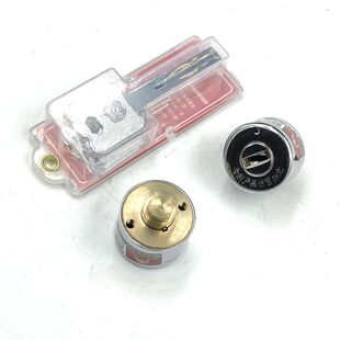 自动碰锁B级锁芯C级全铜22mm28mm自动锁头三爪旋钮自动锁门锁锁芯