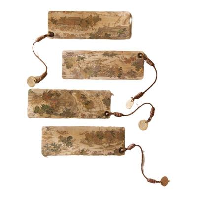 南京博物馆文创纪念品金陵繁华录皮质双面书签礼盒同学老师伴手礼