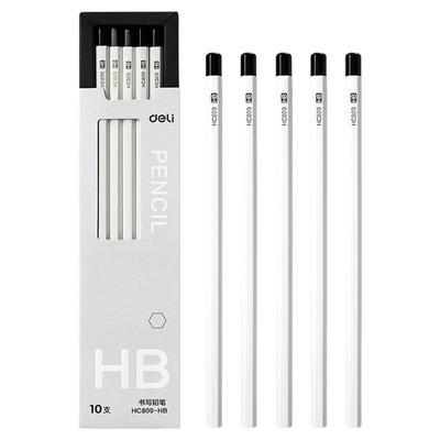 得力纽赛考试练字笔高端黑木