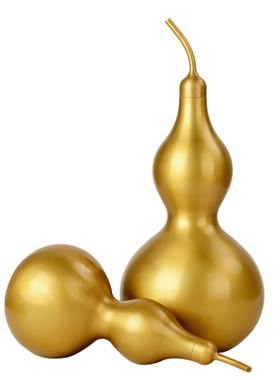 黄铜真品开口盖空心装五帝钱挂件