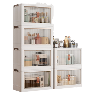 厨房置物架收纳柜防蟑螂碗柜储物柜折叠柜冰箱碗碟柜子台面橱柜