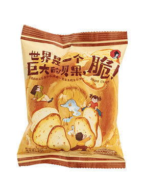 茶颜悦色贝果脆培根风味面包干嘎嘣脆休闲下午茶办公室解馋小零食