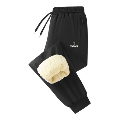 啄木鸟加厚棉裤男中老年爸爸裤子