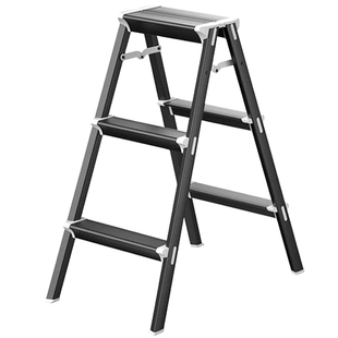 铝合金折叠人字梯爬高凳子两用家用家政摄影多用三步双侧梯子加厚