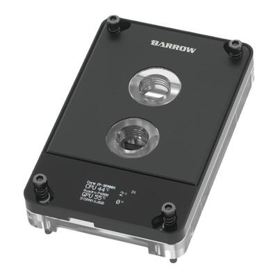 分体水冷头散热PC显卡监控屏