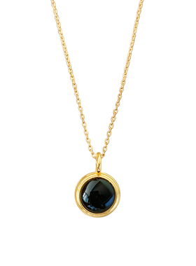 黑玛瑙银镀金女性博主同款