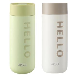 爱仕达保温杯咖啡杯女生儿童小巧便携新款保温水杯不锈钢迷你杯子