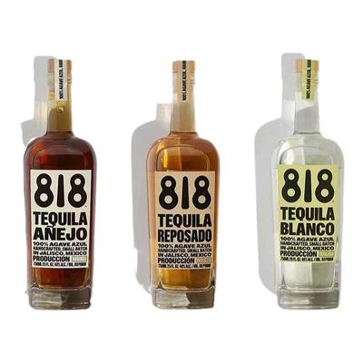 【詹娜】818金银陈酿龙舌兰酒墨西哥进口TEQUILA 750ml肯达尔詹娜