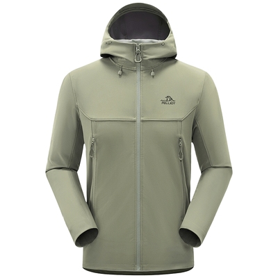 伯希和软壳衣女户外防风夹克