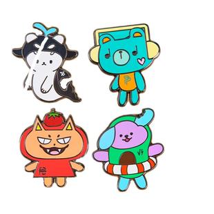 GMMTV周边金属徽章包挂件立牌应援POLCASAN 摆件TOMAFOX 生日礼物