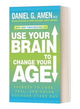英文原版 Use Your Brain to Change Your Age 用你的大脑改变你的年龄 大脑健康策略 阻止甚至逆转大脑衰老进程 英文版 进口书籍