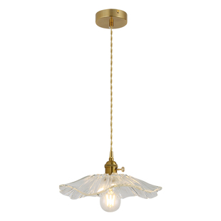 复古日式北欧简约床头过道怀旧创意玻璃灯酒吧咖啡厅民宿餐厅吊灯