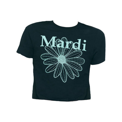 MardiMercredi正肩短袖T恤