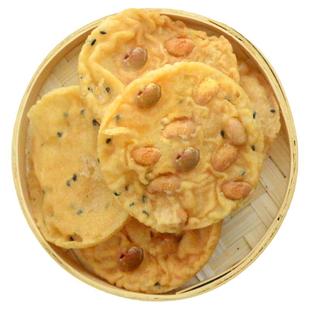 河源客家特产正宗龙川铁勺饼传统广东小吃黄豆花生纯手工香脆香酥
