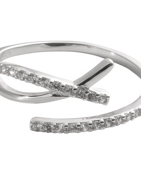 小众设计925纯银戒指简约时尚