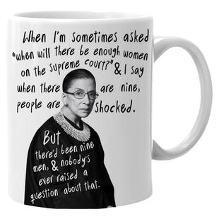 Ruth Bader Ginsburg美国女大法官金斯伯格 RBG 陶瓷杯子马克杯