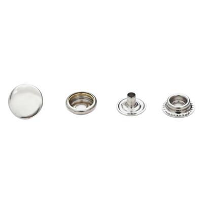 happyberry金属四合扣银色子母扣