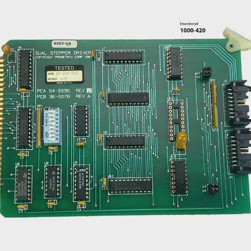 KLA Tencor Prometrix 36-0079 A 54-0095 Dual Stepper Driver P