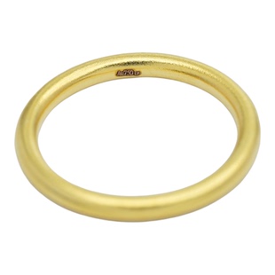 18k金古法素圈戒指女款轻奢小众时尚百搭送老婆不脱模【WT0531】