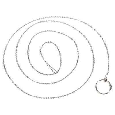 鹦鹉脖套不锈钢虎皮玄凤脚链