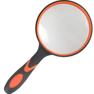 致旗正品20倍高清高倍手持放大镜儿童幼儿园老人阅读带LED灯维修用扩大镜10学生60科学专用1000便携式100