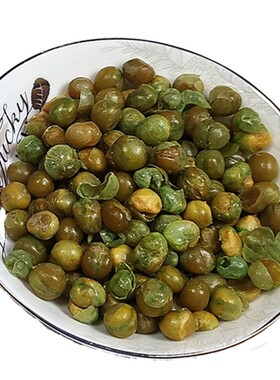 青豆蒜香豆500克咸茶擂茶配料