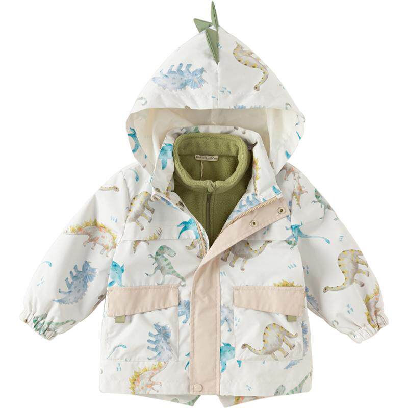 戴维贝拉男童防水透湿两件套