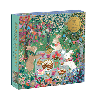 【官方授权】Galison拼图春季茶会500片进口成人版送女生节日礼物