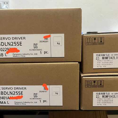 议价MBDLN25SE 2台 有开封未安装使用。电机MSMF