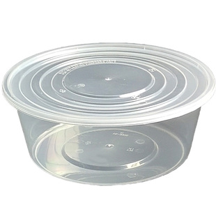 一次性餐盒圆形2500外卖打包盒3000圆盆小龙虾火锅干锅酸菜鱼盆子