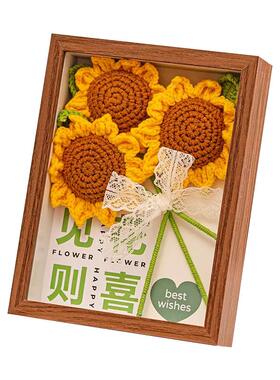 永生花束相框摆件送老师