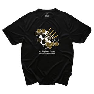 定制速干版新款全英赛羽毛球服文化衫短袖男女T恤运动纪念衫夏季